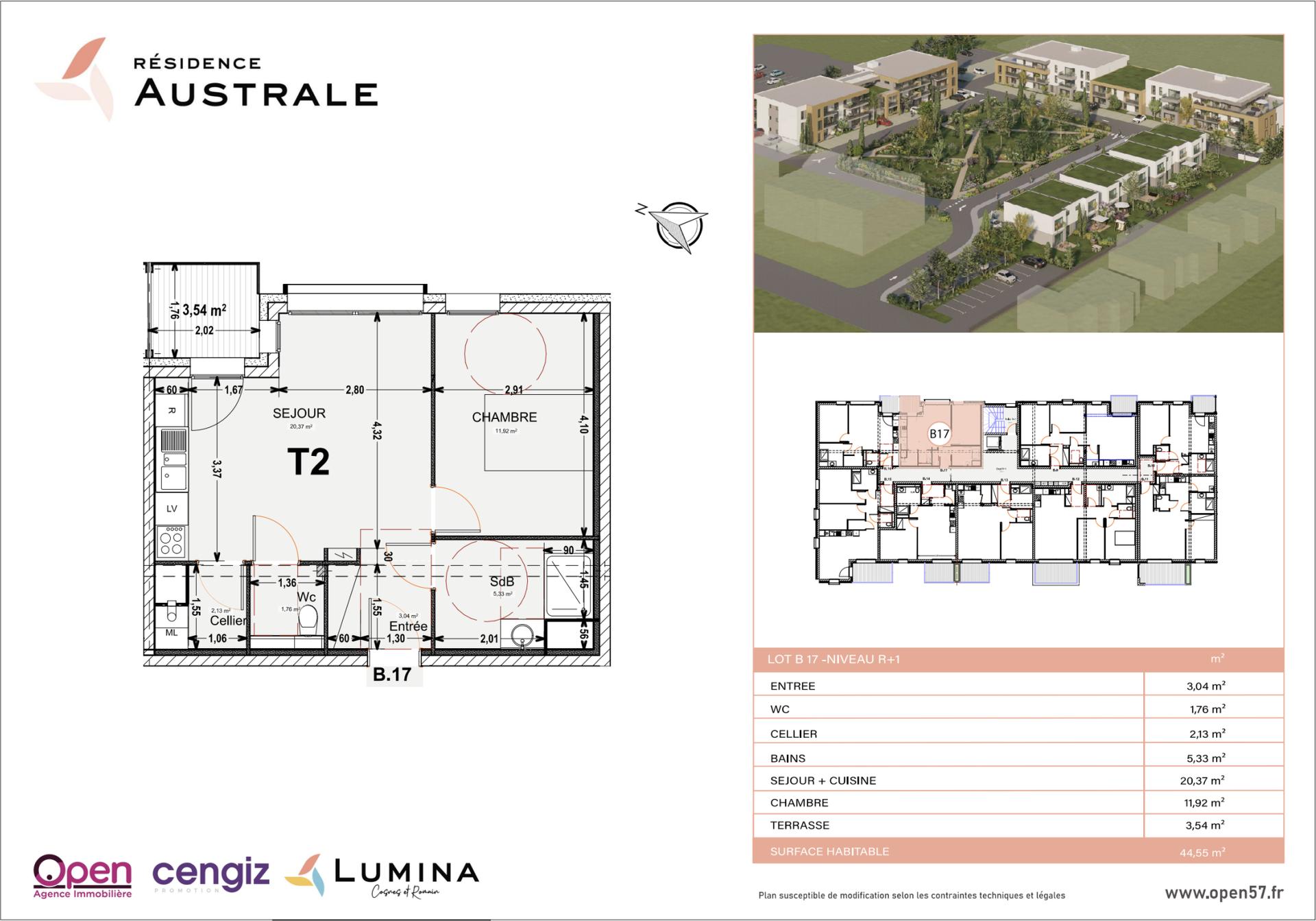 Appartement – Cosnes-et-Romain, Romain