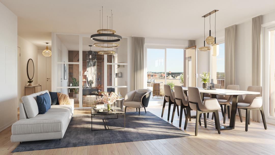 Appartement – Thionville, Place du Luxembourg, Moselle - Vue 3