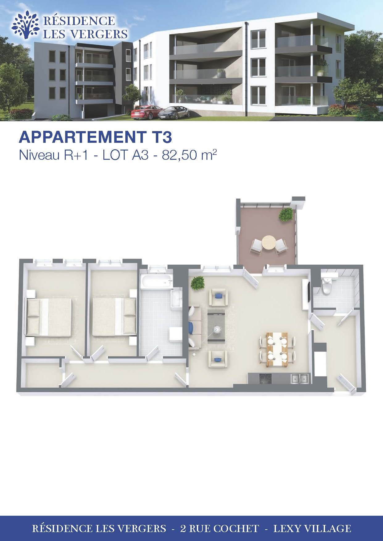 Appartement à Lexy 2