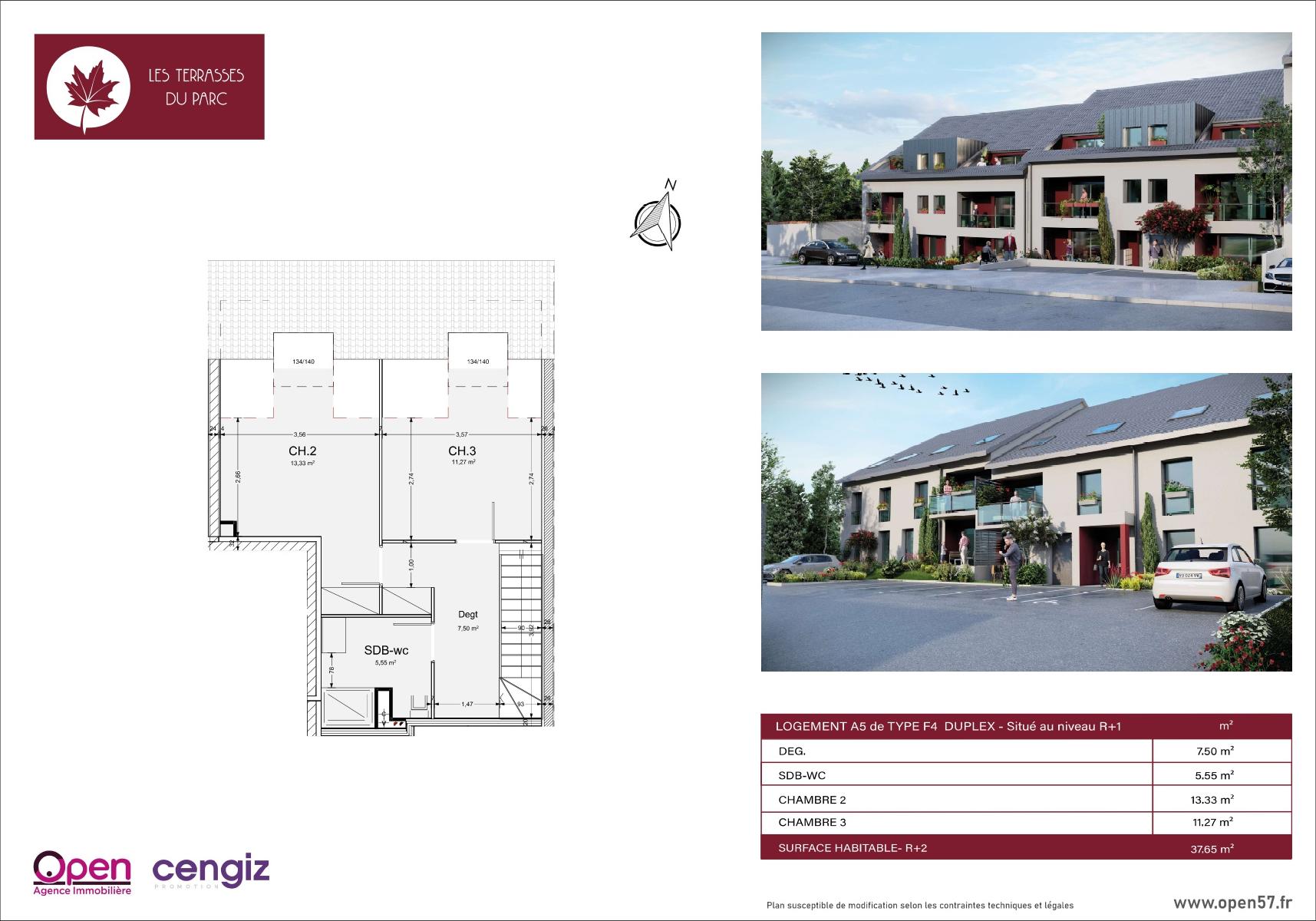 3-bedroom Apartment in Distroff - Vue 2