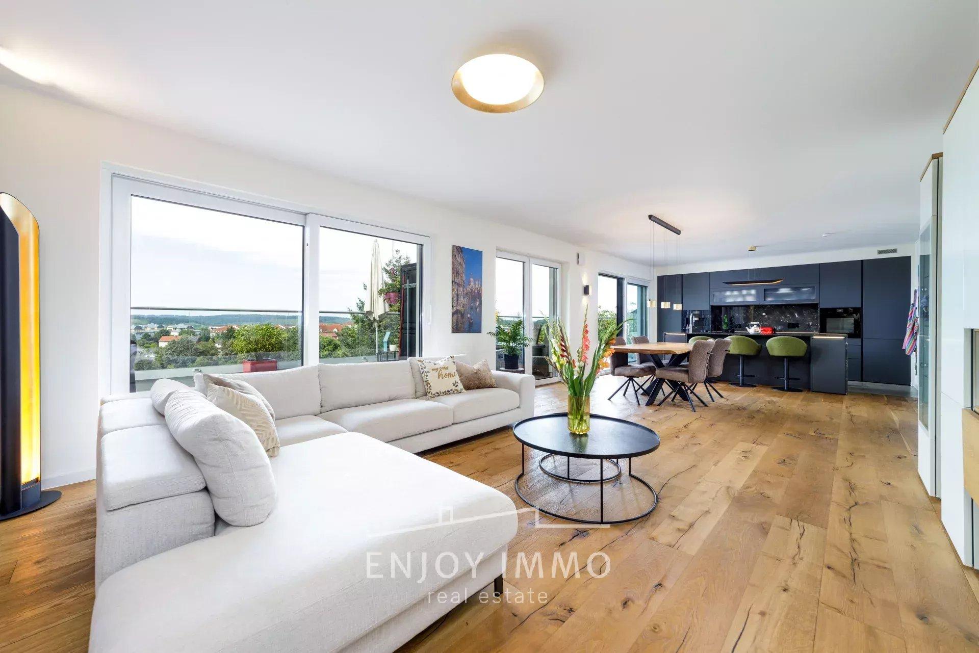 Luxury, space, and light at the gates of Luxembourg – Exceptional penthouse with 50 m² terrace in Perl