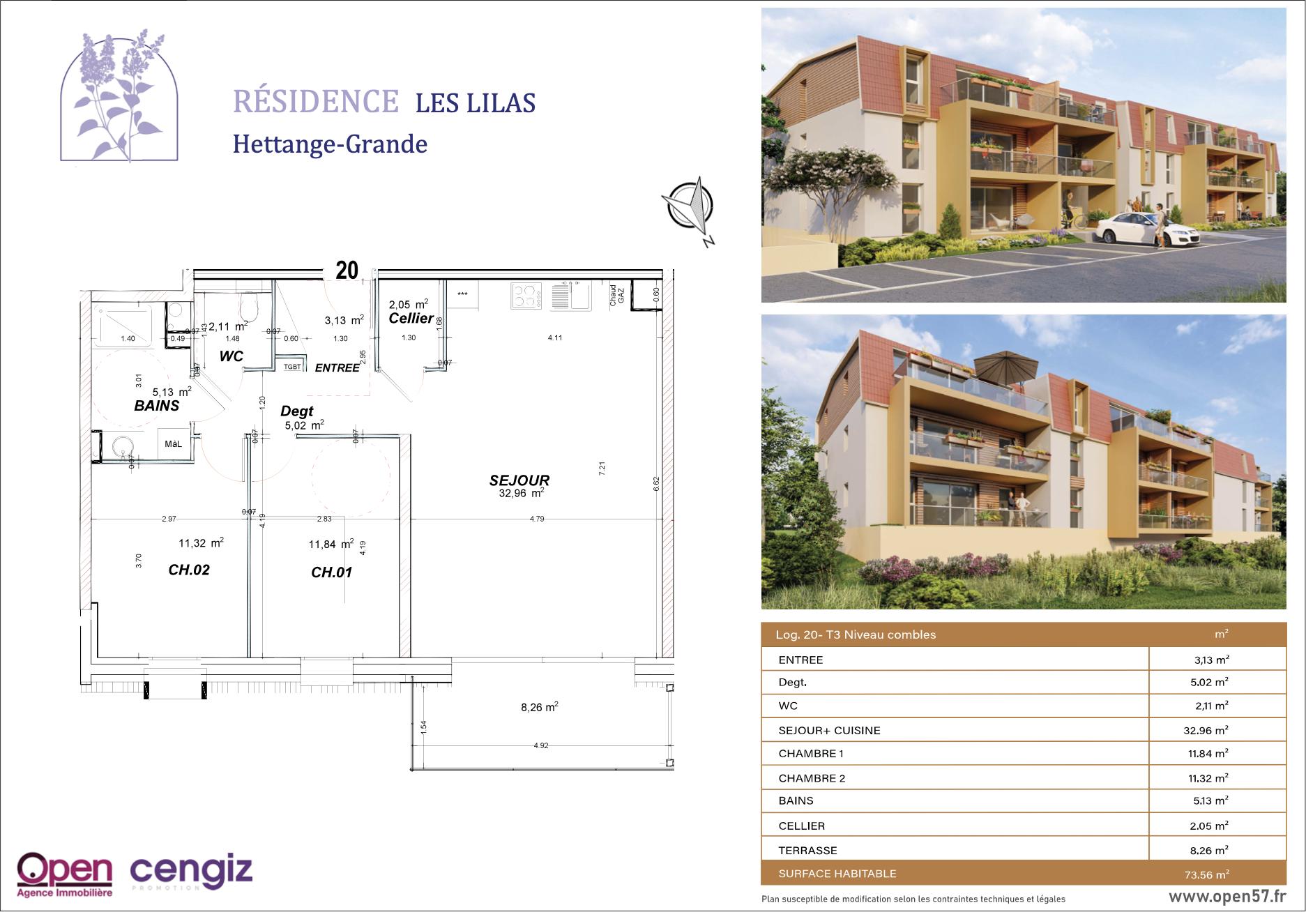 Appartement – Hettange-Grande, Soetrich