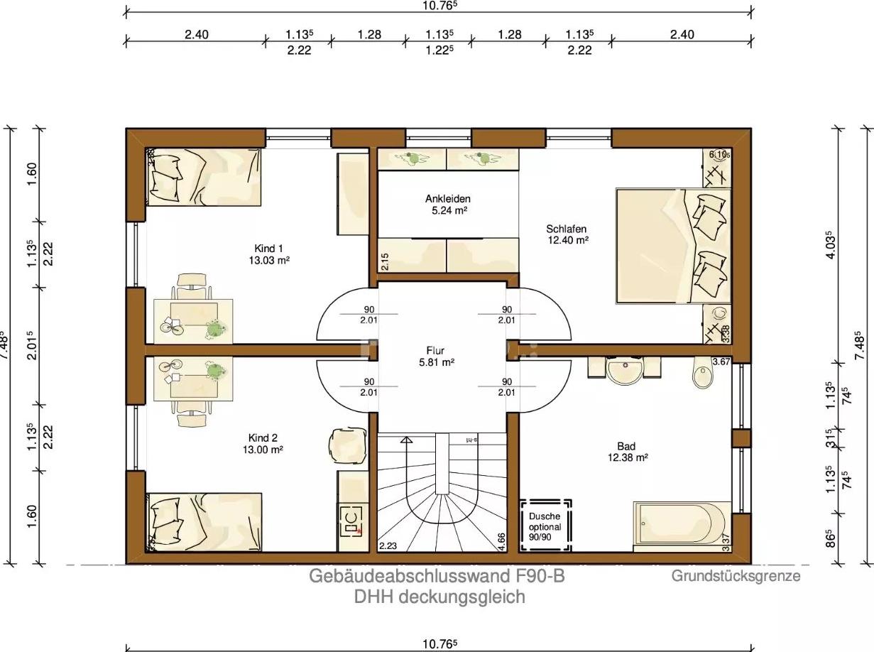 LOT 8.11 and 8.12 Semi-detached house in timer construction - Ansicht 4