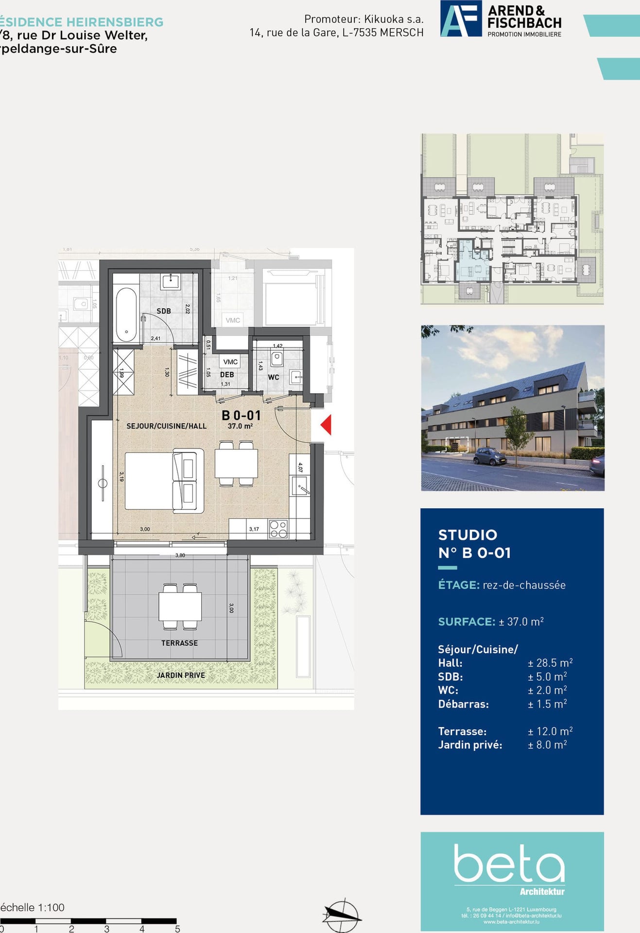 Apartment in Erpeldange-sur-Sûre, Ingeldorf - View 2