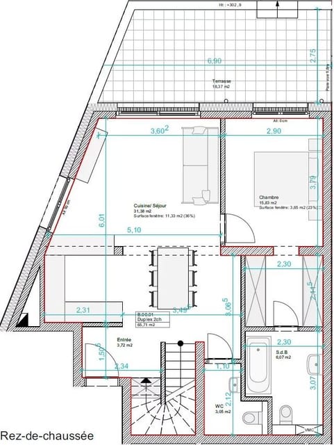 Appartement à Bascharage — 2