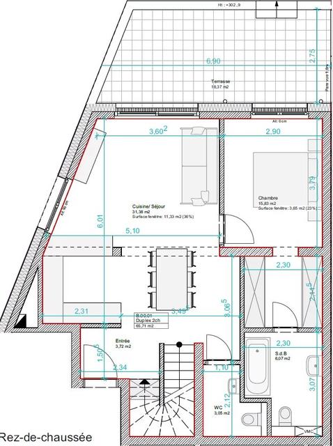 Appartement à Bascharage — 2